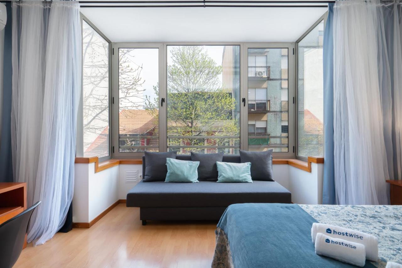 Host Wise - Bright Quiet Flats - Prime Location Apartment Porto Luaran gambar