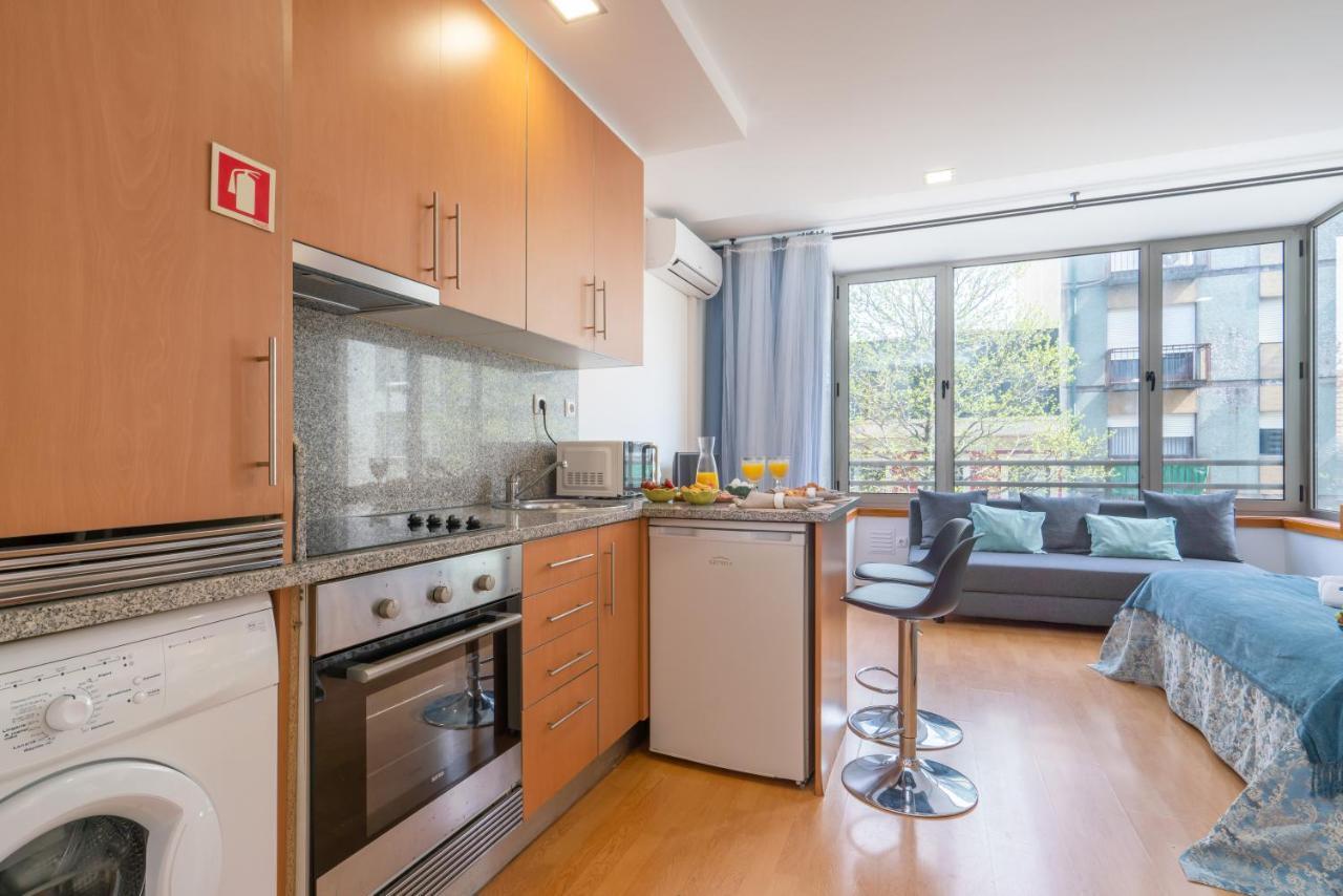 Host Wise - Bright Quiet Flats - Prime Location Apartment Porto Luaran gambar