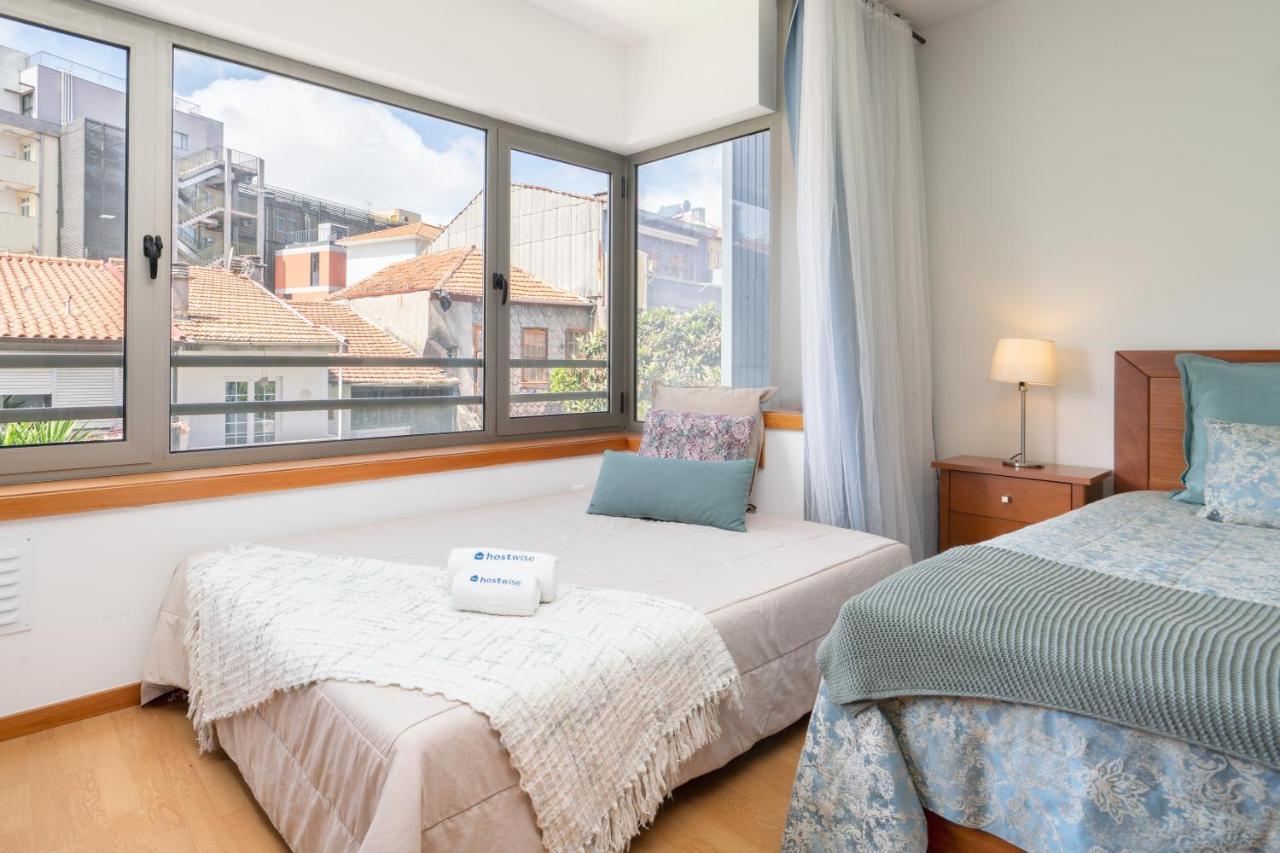 Host Wise - Bright Quiet Flats - Prime Location Apartment Porto Luaran gambar