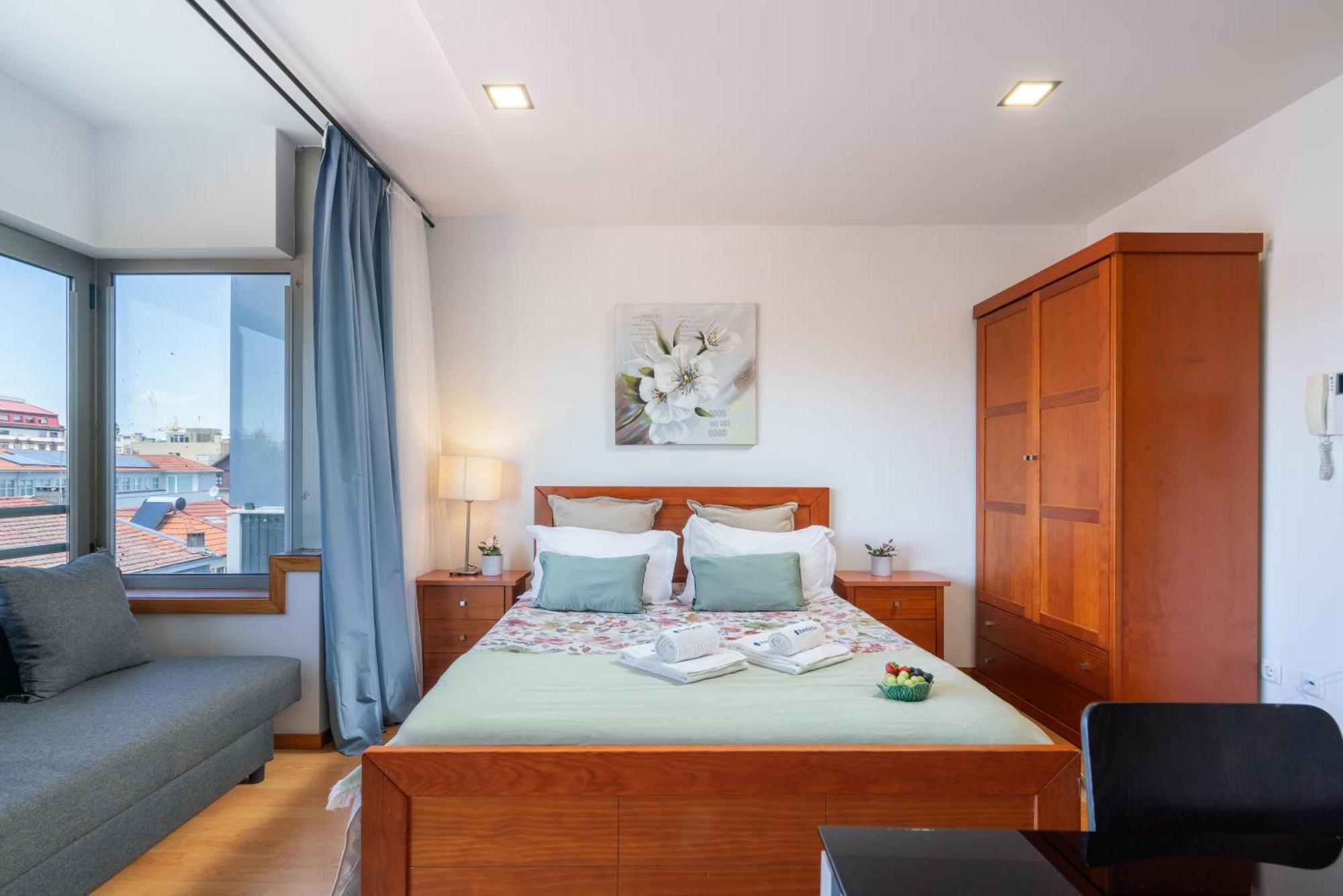 Host Wise - Bright Quiet Flats - Prime Location Apartment Porto Luaran gambar