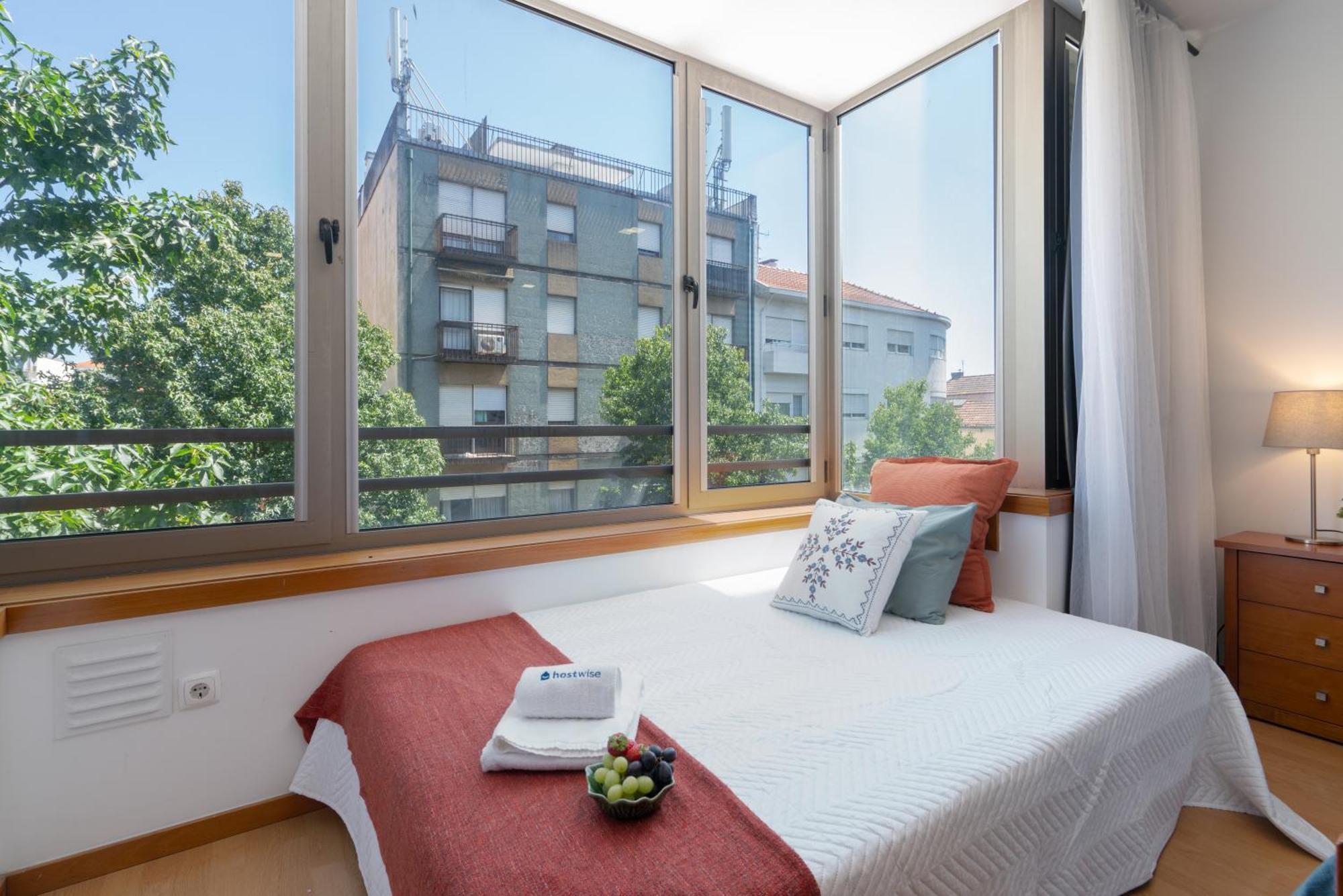 Host Wise - Bright Quiet Flats - Prime Location Apartment Porto Luaran gambar