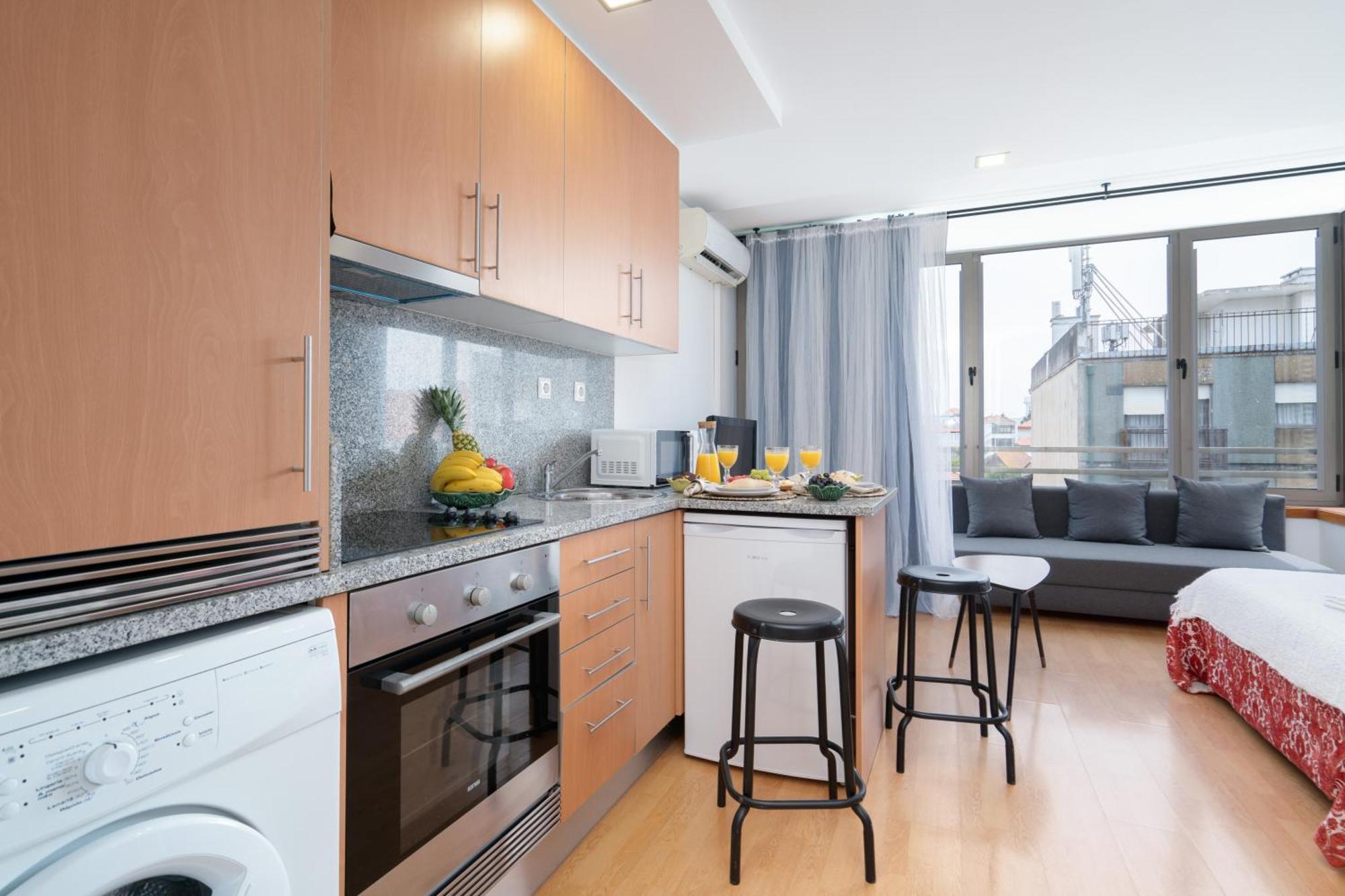 Host Wise - Bright Quiet Flats - Prime Location Apartment Porto Luaran gambar
