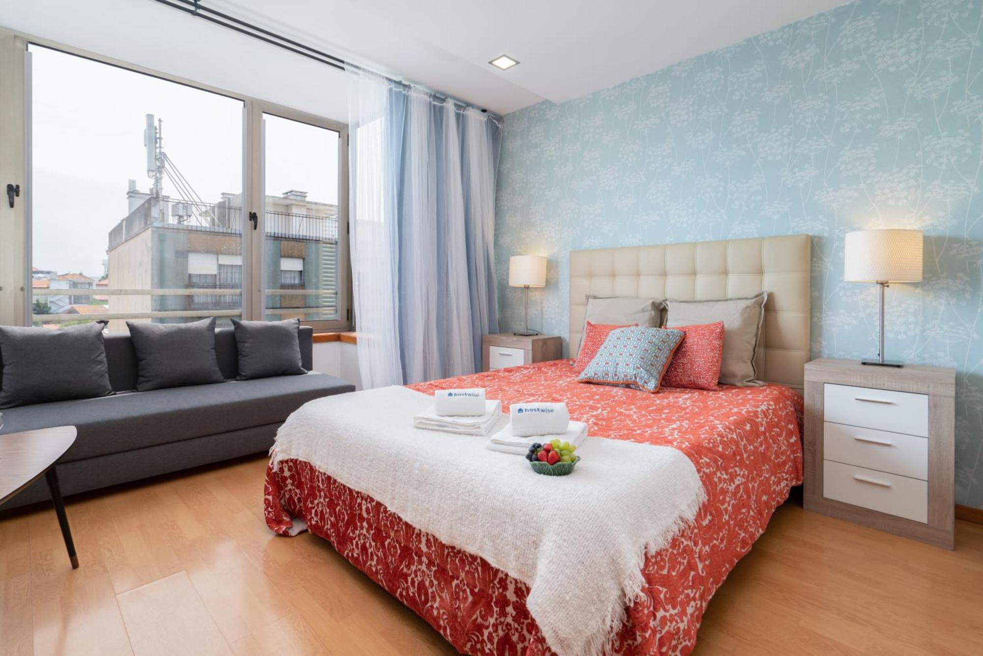 Host Wise - Bright Quiet Flats - Prime Location Apartment Porto Luaran gambar