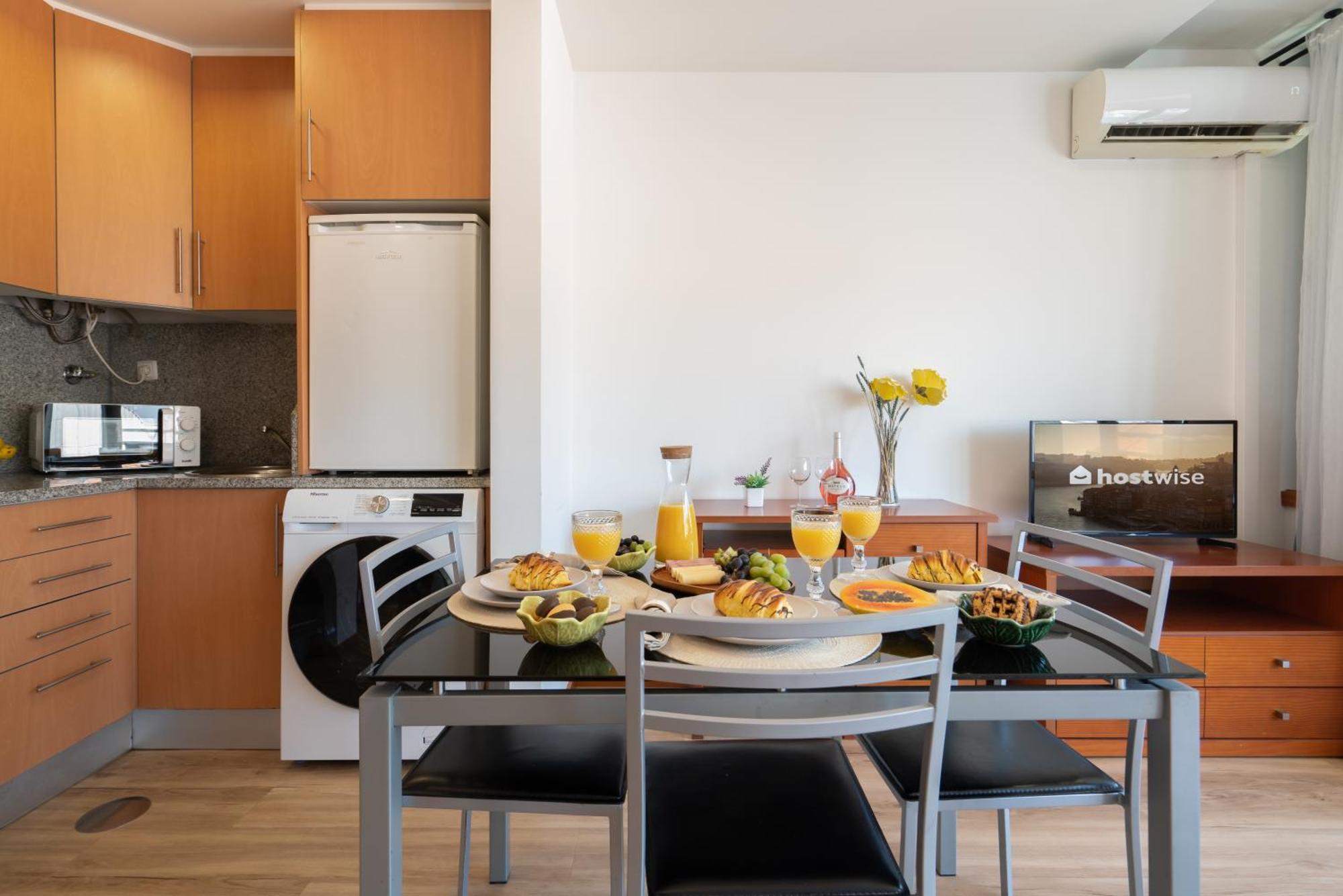 Host Wise - Bright Quiet Flats - Prime Location Apartment Porto Luaran gambar